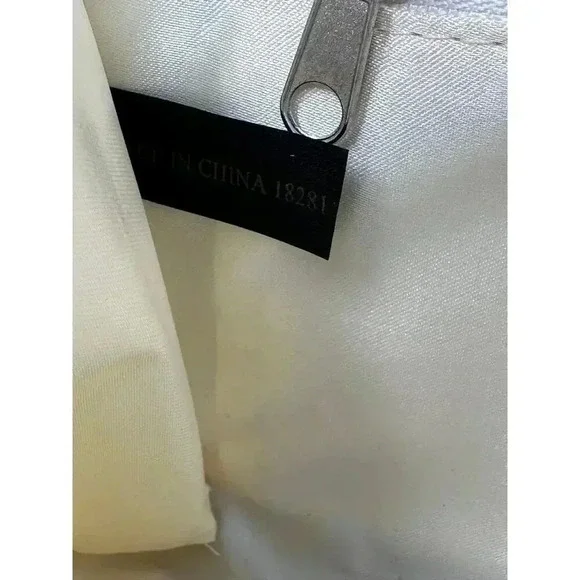 Jessica McClintock Vintage‎ Silver Mesh Purse Clutch 80's - Picture 10 of 14